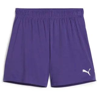 Puma teamGOAL Shorts Wmns Unisex-Erwachsene Gestrickte Shorts, Team Violet-PUMA white