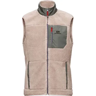 Elevenate Men Glacier Pile Vest ginger beige (010) M