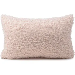 Dekokissen GÖZZE "Curly Kissen Rolf", creme, unifarben, B:30cm H:10cm L:50cm, Polyester, Dekokissen_Sitzkissen_Kissenhüllen, Dekokissen