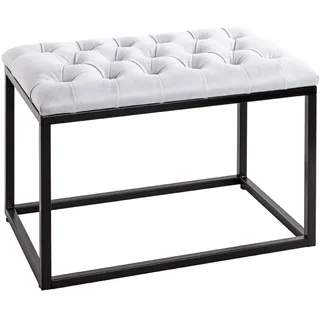 Haku-Möbel HAKU Möbel Hocker 25127 grau, 1 St.