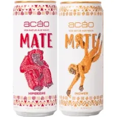 Probierset Acao Bio Mate Himbeer-Ingwer 2x330ml