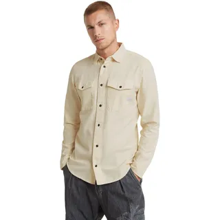 G-STAR RAW Herren Marine Slim Hemd, Beige (Ecru gd D24963-D454-C487), M