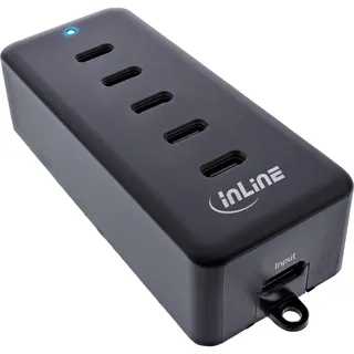 InLine USB-C Verlängerung, 5-Port , 100W,