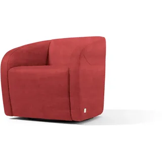 Egoitaliano Sessel Charlottaas Polyester 73 x 73 x 76 cm Rot drehbar