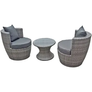 Garden Pleasure Linz Lounge-Set grau