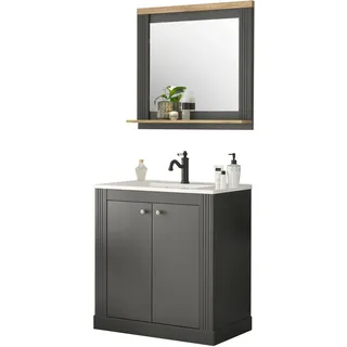 OTTO home Westminster 2-tlg. Grau