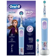Bild Oral-B Pro Kids Kinder Rotierende-vibrierende Zahnbürste Hellblau
