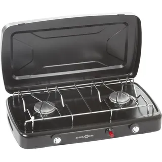 Brunner Phoenix Campingkocher Deckel 2-flammig Kochfeld 50mBar 2x1,2KW