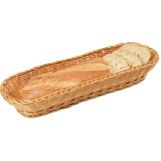 KESPER Baguette-Korb Kunststoff Braun