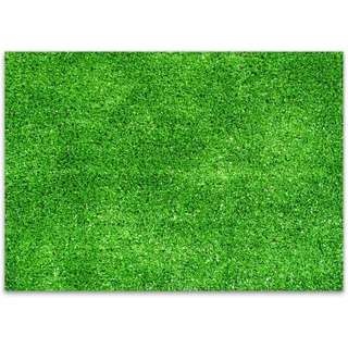 100 Tischunterlagen in Rasen-Optik I DIN A3 eckig I Platzset aus Papier in grün I Fußball Fan-Artikel Natur Wiese I Einweg Tischset I dv_331