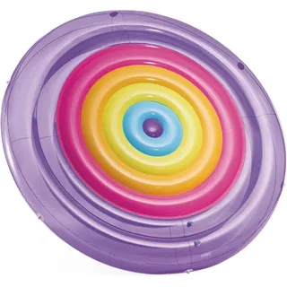 Intex Luftmatratze Rainbow Fiesta Ø201 cm Mehrfarbig