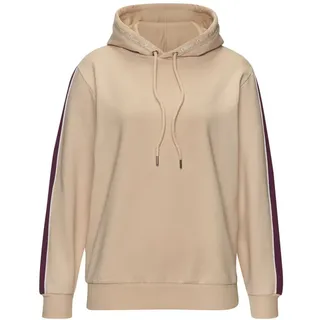 s.Oliver Hoodie mit Kontrast Einsätzen Beige 36/38