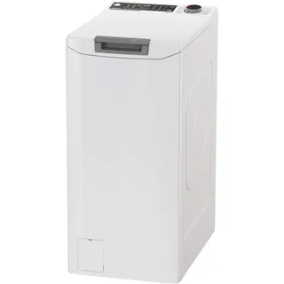 Hoover THOSQ486TM4-84 Toplader-Waschmaschine I 8 kg I Dampfprogramm I Inverter-Motor I Aquastop-Schlauch I Wi-Fi