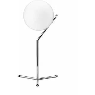 Flos Tischleuchte mit Streulicht und Gehäuse aus Messing,dimmbar per Schnurdimmer, Maße: D:200 x H:530 mm, F3170057