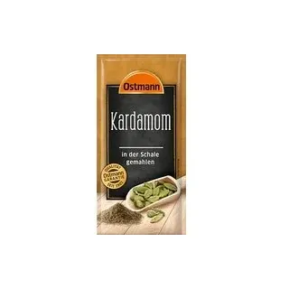 Ostmann Kardamom in der Schale gemahlen Gewürz, 7,5 g