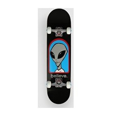 Alien Workshop Believe 7.75" Skateboard black, schwarz, Uni