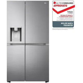 LG GSLV90PZAD Kühlschrank Side By Nofrost Wirbellosen Dispenser Wifi Inox Cl.d