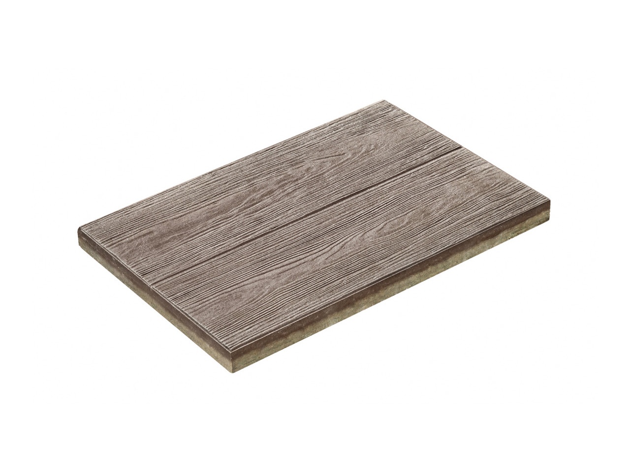 Bild von Terrassenplatte „No.1 Timber“, 60x40x4 cm Umbra