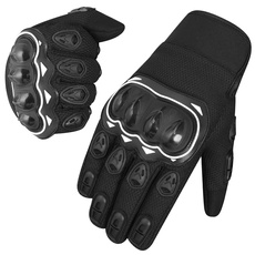 SAWANS Handschuhe für Motorrad, Cross, Handschutz, Touchscreen-Handschuhe, Herren, Motorradausrüstung, Atemschutzhandschuh, Herren, Scooter, Motorradhandschuh, zugelassen, für Damen und Herren, ATV,