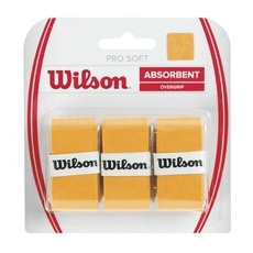 Wilson Soft Overgrip 3er Pack, gold