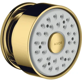 Hansgrohe Seitenbrause 1 jet Rosette rund, 28464990, Farbe: Polished gold optic