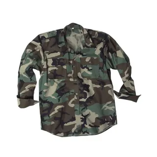 US Feldhemd Dschungelhemd woodland camo - M