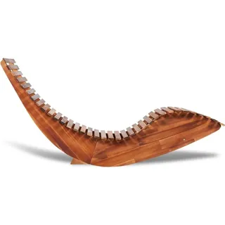 vidaXL Schaukelliege Akazienholz - Braun