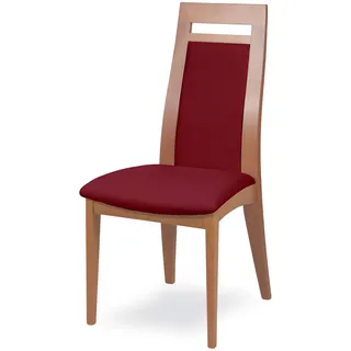 Home Affaire Esszimmerstuhl CLIO Stoff bordeaux 2er Set