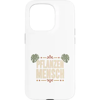 Hülle für iPhone 15 Pro Monstera Deliciosa I Tropische Zimmerpflanze Topf Zucht