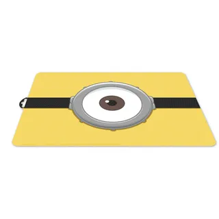 ALMACENESADAN 0427 Tischset, Character Minions, GRU 3 "Ich - Einfach unverbesserlich, Maße: 43 x 29 cm, Produkt aus Kunststoff, wiederverwendbar, BPA-frei.