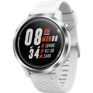 Coros Coros Apex 46 mm Sportuhr Herren/Damen Smartwatch Coros-WAPX-WHT - Silber, Weiß