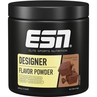 ESN Designer Flavor Powder, Chocolate Fudge,