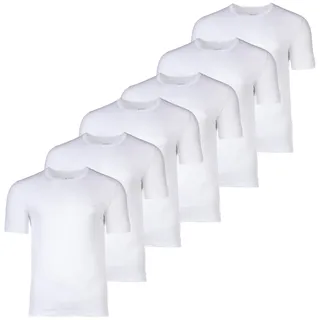Boss T-Shirt »T-Shirt T-Shirt RN 3P Classic, 6er Pack weiß