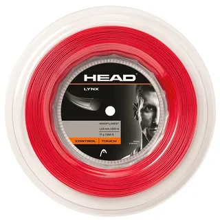 Head Lynx (Haltbarkeit) rot 200m Rolle