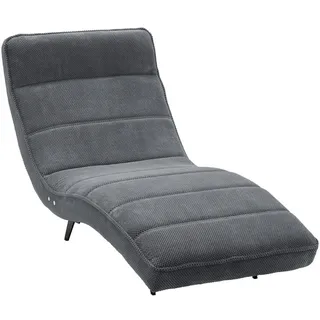 Welnova Relaxliege , Grau , Textil , 75x158-178x58-86 cm , Fsc, Made in EU, Ce , Stoffauswahl , Wohnzimmer, Sessel, Relaxliegen