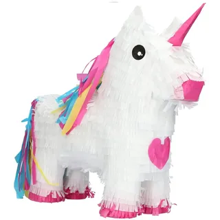 Folat Pinata Einhorn Regenbogen 35 cm Mehrfarbig