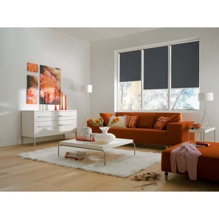 Sunlines Smart Style Elektrisches Rollo, Polyester, Anthrazit, 180 x 180 cm