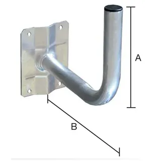 Halter Antenne 40MM Halterung Wand Kurve Typ 6160/20p - SEM 6160/20p