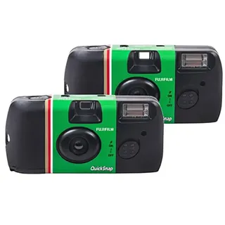 Fuji Quicksnap Einwegkamera - Green