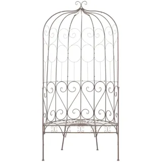 vidaXL Gartenbank 95 cm Eisen Antik Braun - Braun