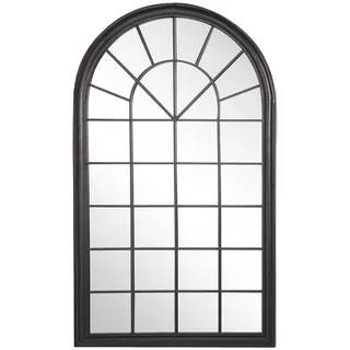 Beliani Wandspiegel Schwarz