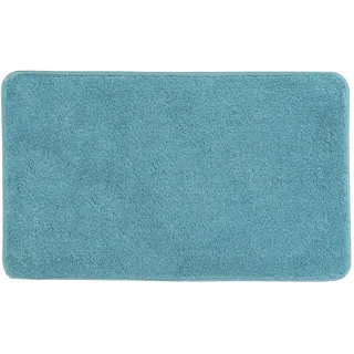 KLEINE WOLKE Badteppich Türkis 100 x 60 cm