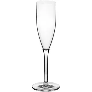 Bo-Camp 2er Set Sekt Gläser - Camping Champagner Flöte Polycarbonat Trink Glas