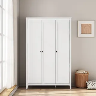 OTTO home Kleiderschrank Borkum 127 x 200 x 52 cm Weiß