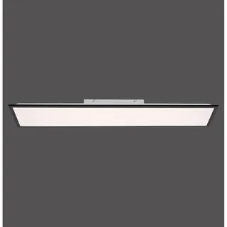 just light. LED-Deckenleuchte Flat 1 Stk. 120 x 30 cm schwarz