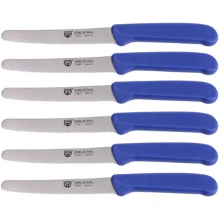 Gräwe Tafelmesser Messerset 21 cm 6-tlg. Blau