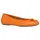 Damen Ballet Flat Orange 42 EU