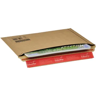 Colompac 225390 - Versandtasche extraharter Karton 270X185X50-20 Stück