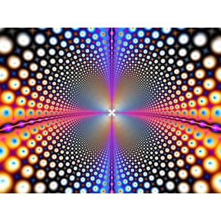 Papermoon Fototapete »Retro abstrakte siebziger Jahre«, bunt