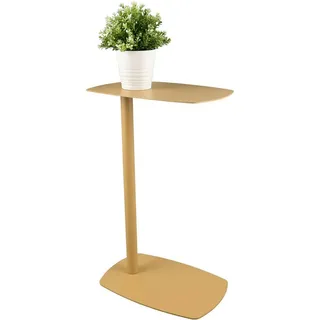 Mirrors and More Beistelltisch "FERO" 3 Stk. tlg., gelb